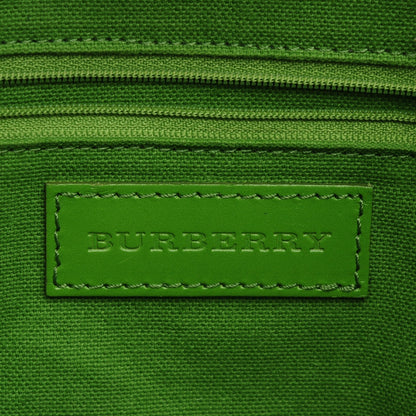 Burberry Haymarket Check Small Canterbury Tote Green 6 of 8