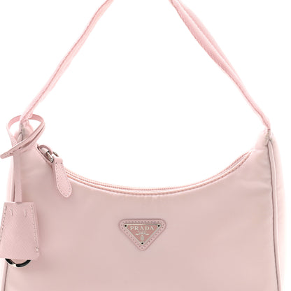 Prada Tessuto Nylon Saffiano Re-Edition 2000 Bag Alabastro 8 of 12