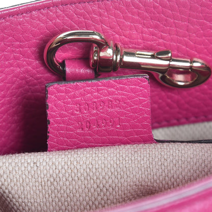 Gucci Cellarius Calfskin Medium Soho Chain Shoulder Bag Bright Bouganville 8 of 15