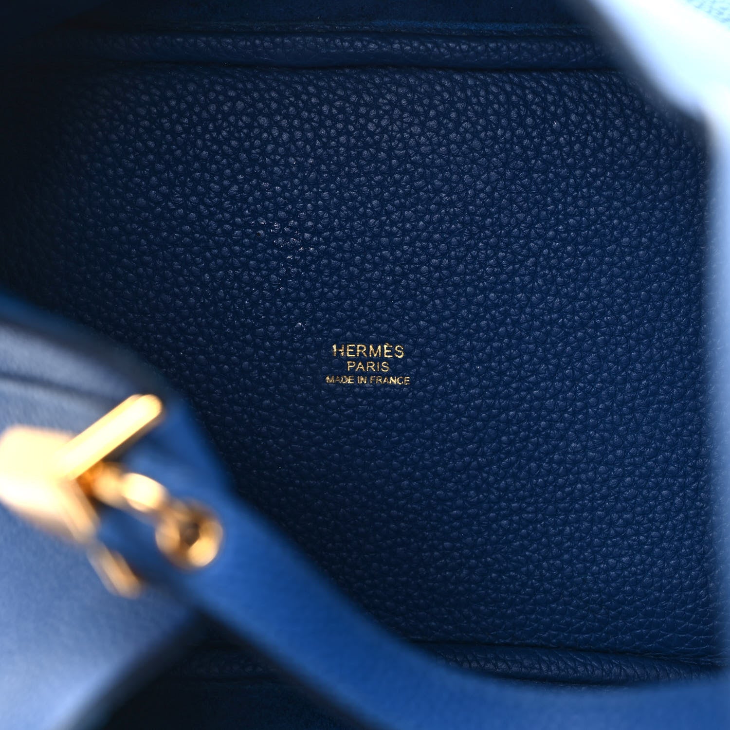 Hermes Taurillon Clemence Picotin Lock 18 PM Bleu Royal 5 of 7
