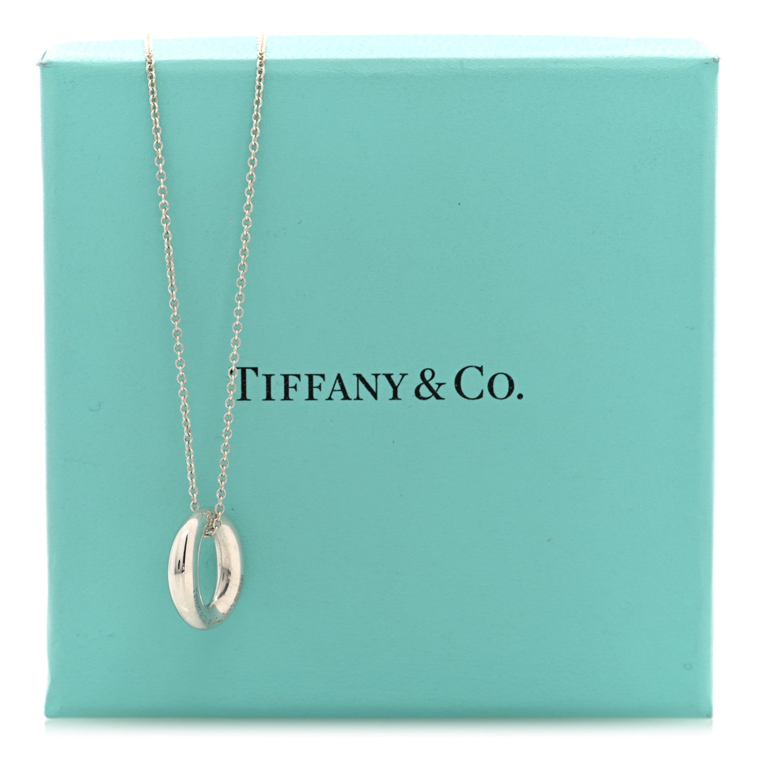 Tiffany Sterling Silver Elsa Peretti Sevillana Lariat Necklace 6 of 6