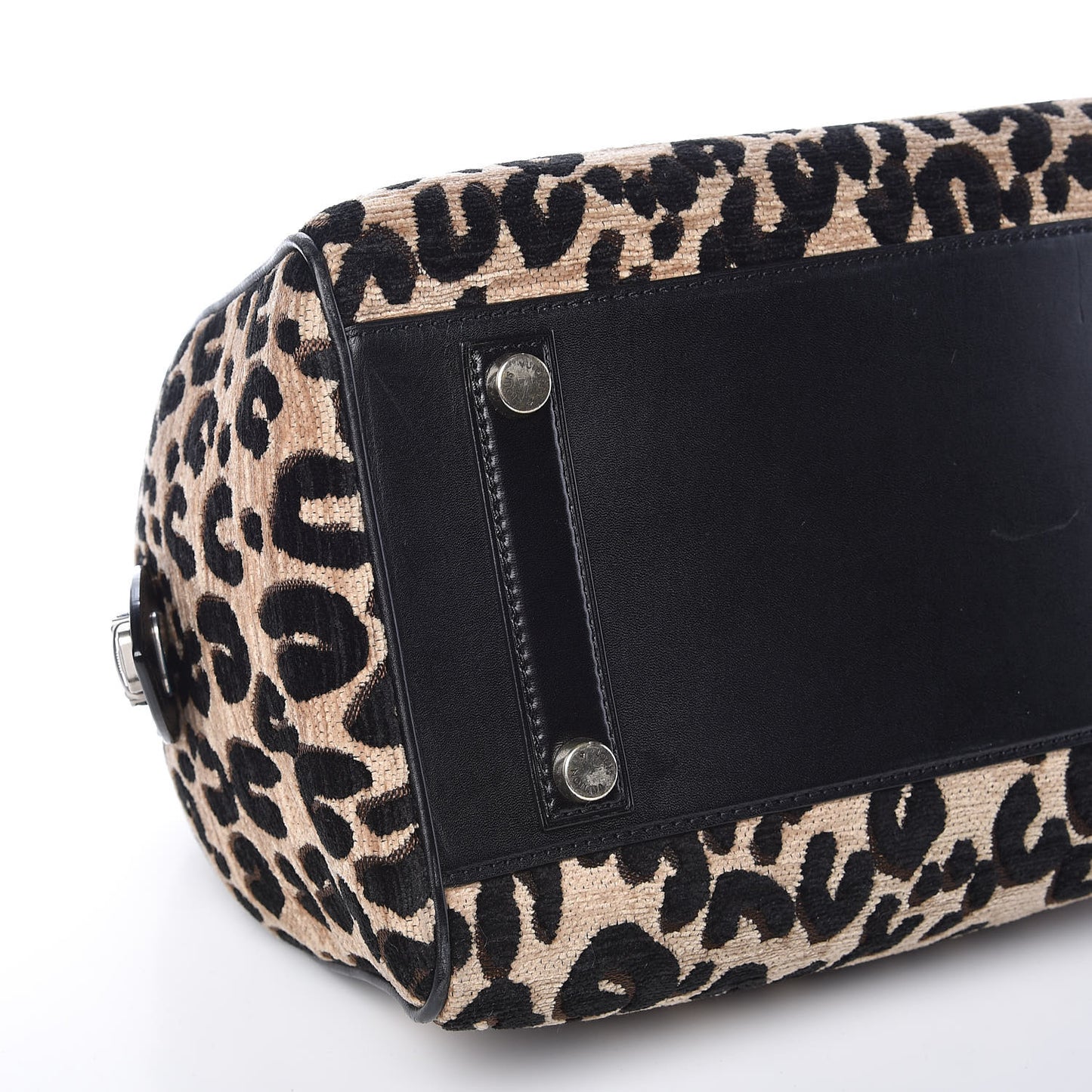 Jacquard Velvet Leopard Print Stephen Sprouse Speedy