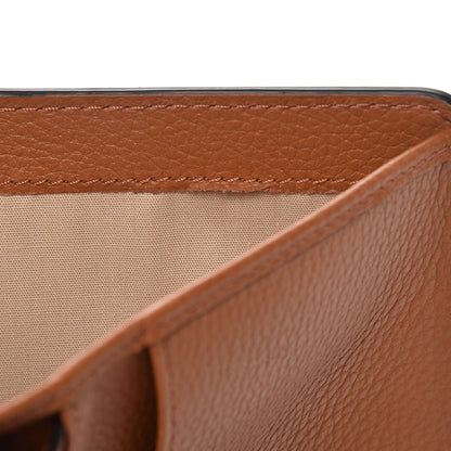 Chloe Grained Calfskin Joe Compact Wallet Caramel 7 of 8