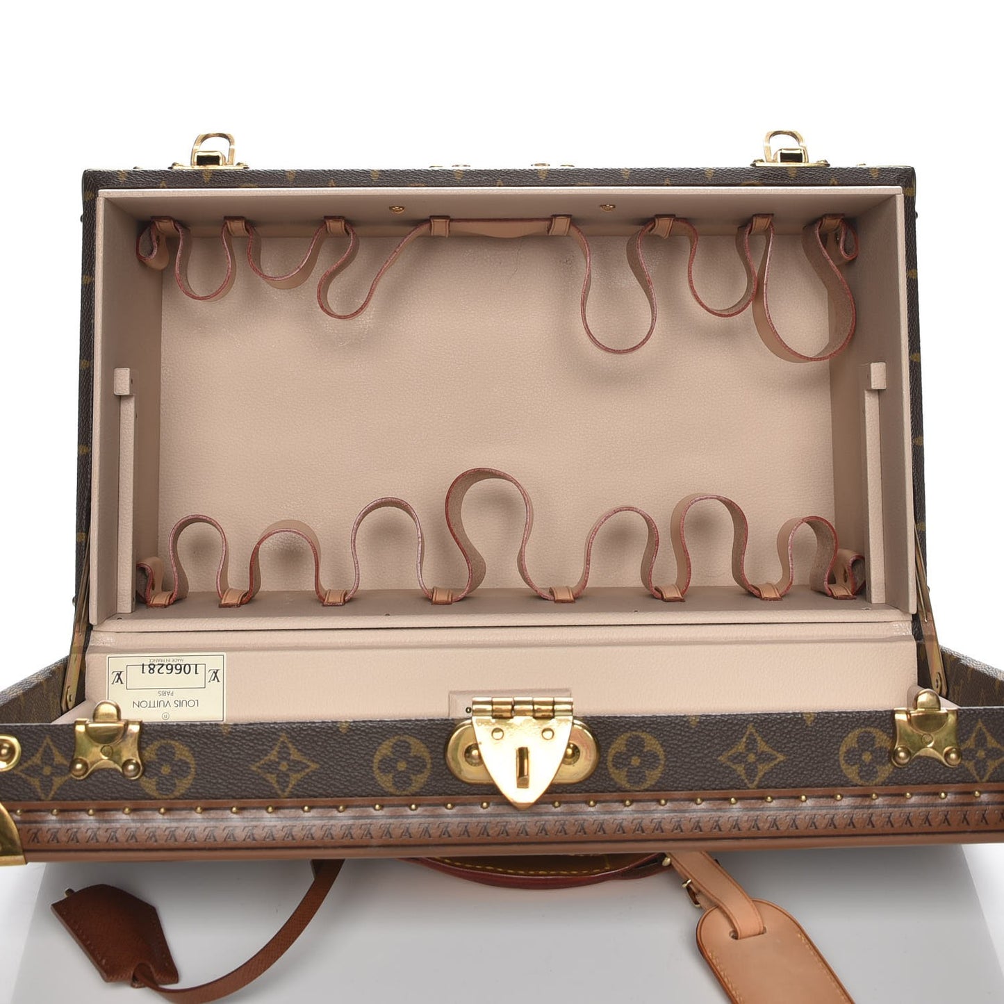 Monogram Boite Bouteilles et Glace Beauty Train Case