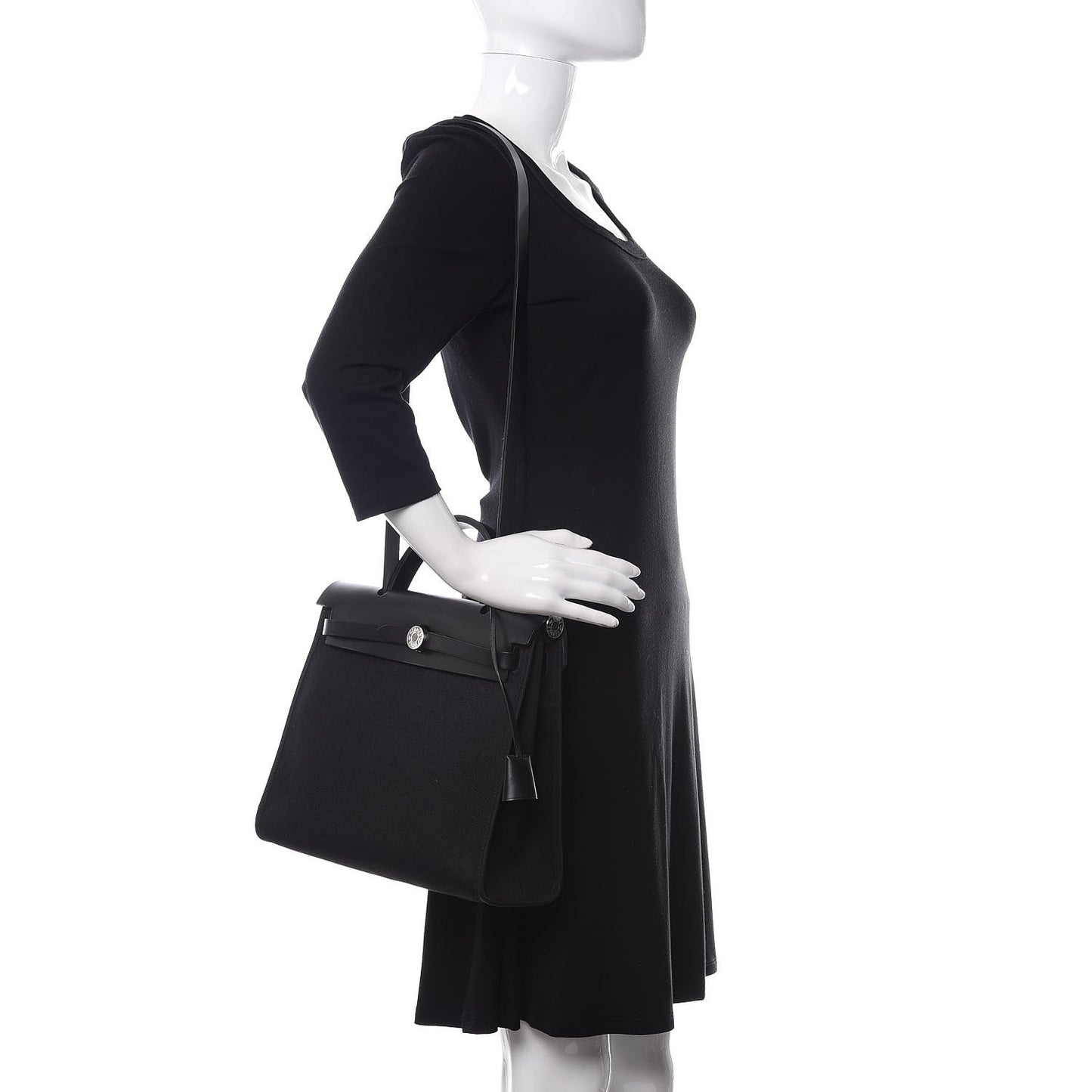 Military Toile Vache Hunter Herbag Zip PM 31 Black