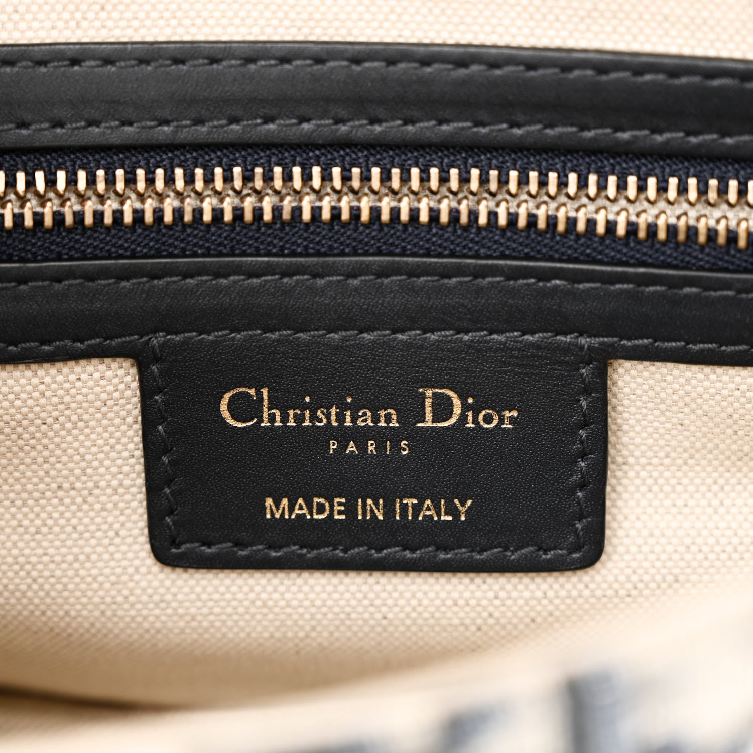 Christian Dior Oblique Saddle Bag Blue 6 of 10