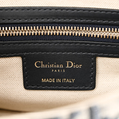 Christian Dior Oblique Saddle Bag Blue 6 of 10
