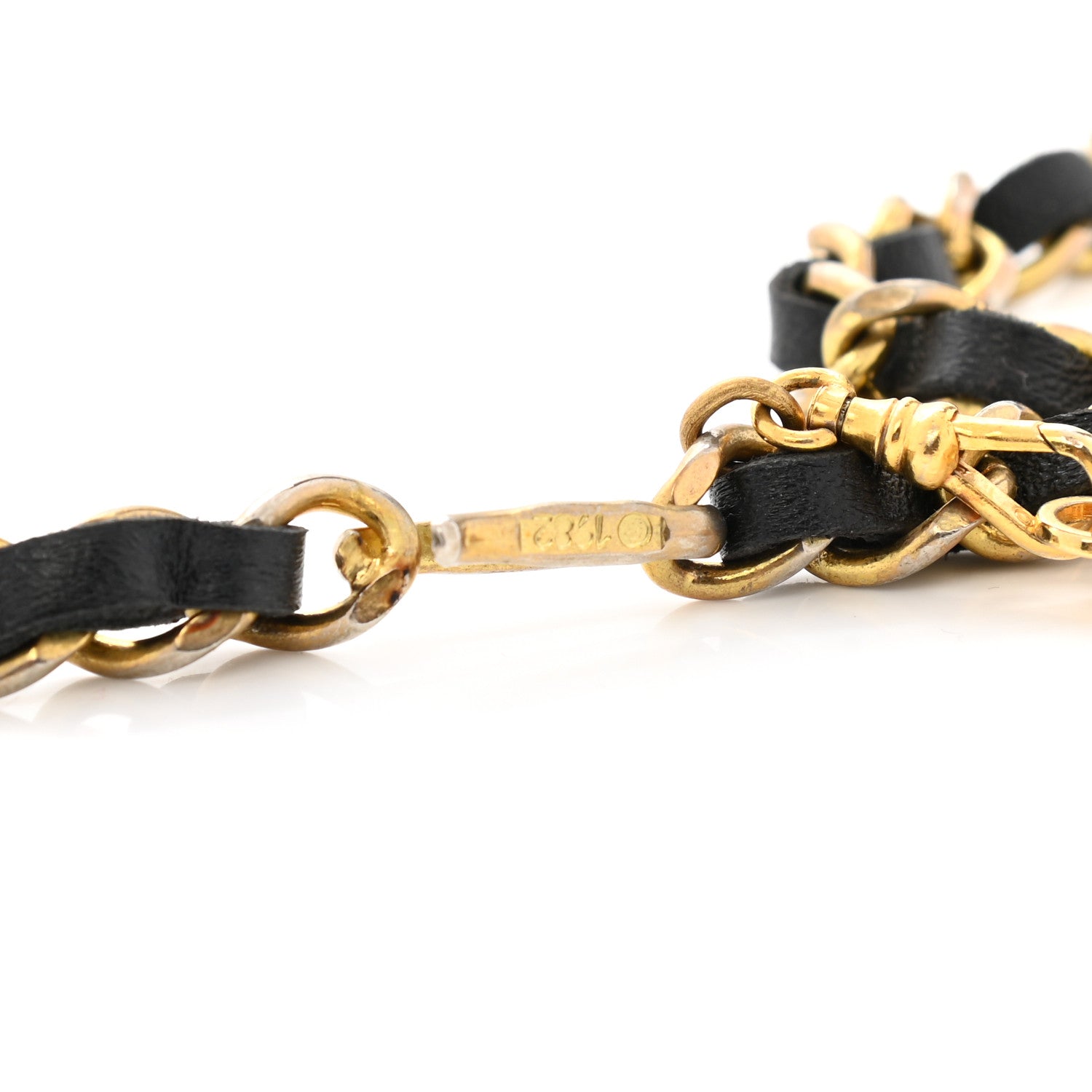 Chanel Lambskin Chain CC Medallion Belt Black Gold 3 of 3