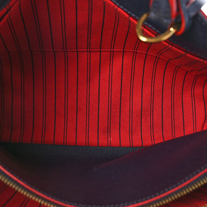 Louis Vuitton Empreinte Montaigne GM Marine Rouge 5 of 13