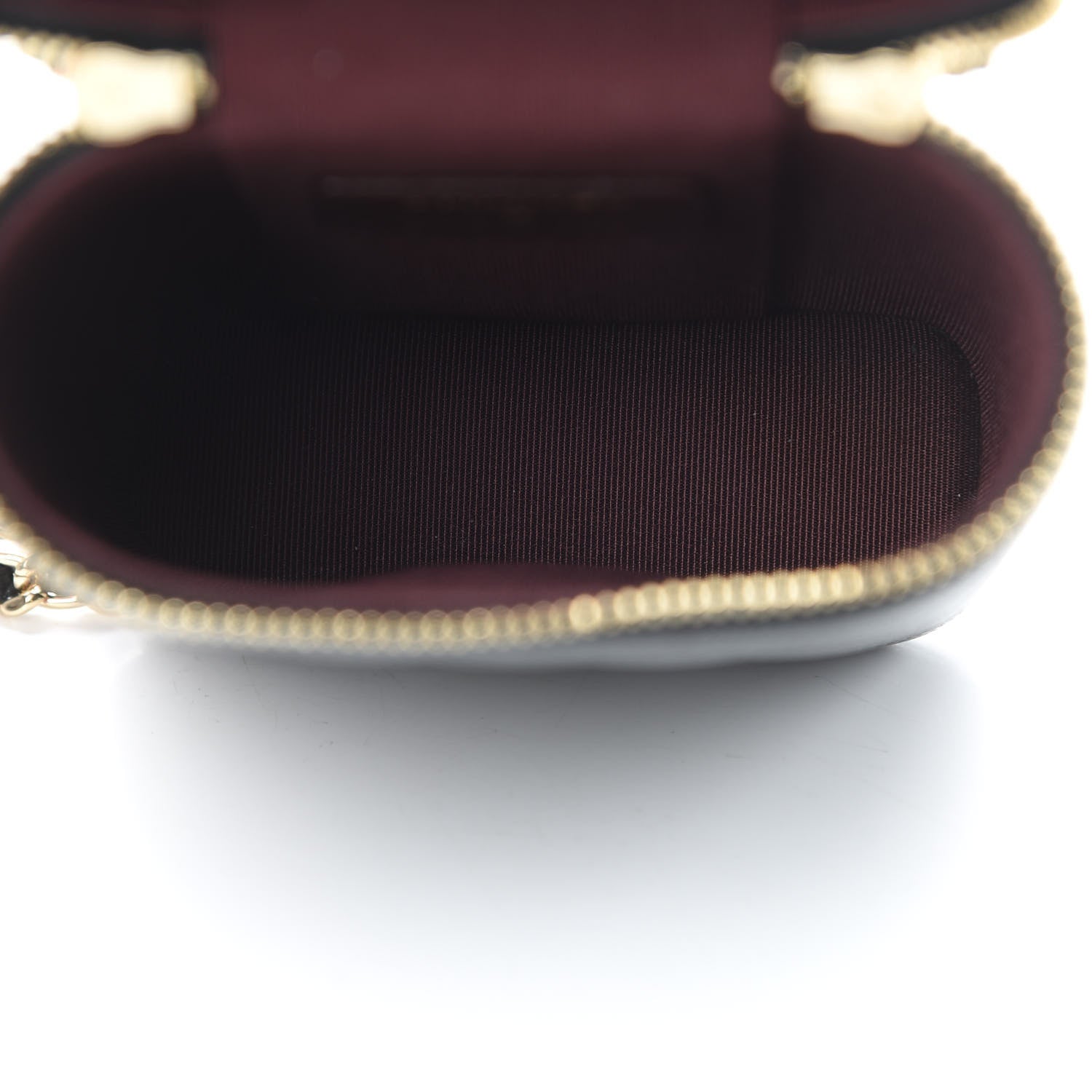 Chanel Caviar Quilted Phone Holder With Chain Black 5 of 11