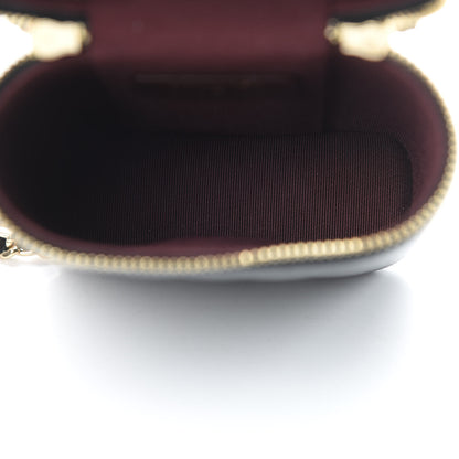 Chanel Caviar Quilted Phone Holder With Chain Black 5 of 11