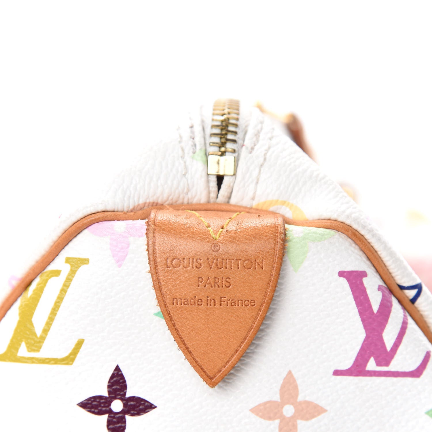 Louis Vuitton Monogram Multicolor Speedy 30 White 9 of 11