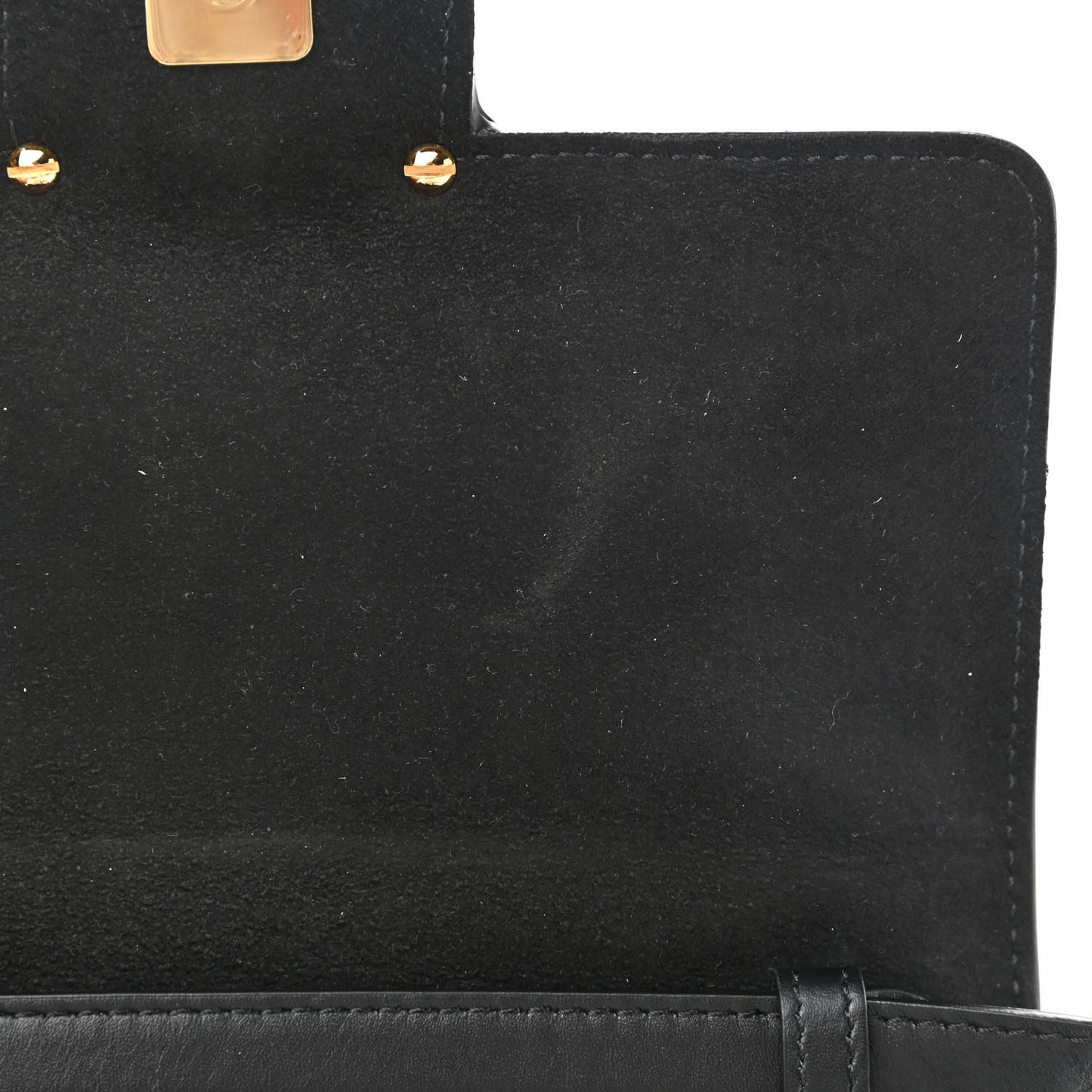 Vitello King Crystal Fab Crossbody Bag Black