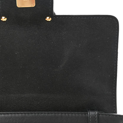 Fendi Vitello King Crystal Fab Crossbody Bag Black 6 of 11