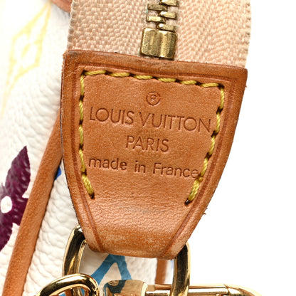 Louis Vuitton Monogram Multicolor Pochette Accessories White 6 of 9