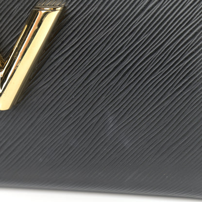 Louis Vuitton Epi Twist Shoulder Bag MM Black 7 of 10