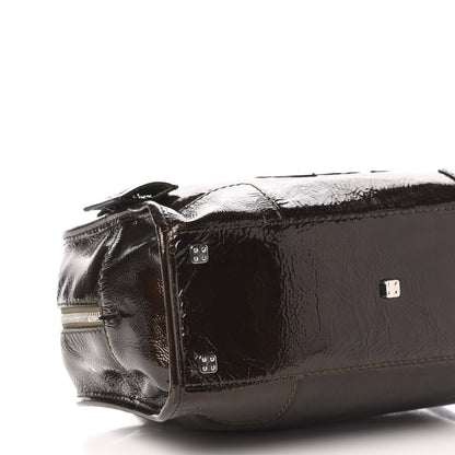 Loewe Patent Calfskin Amazona Brown 7 of 9