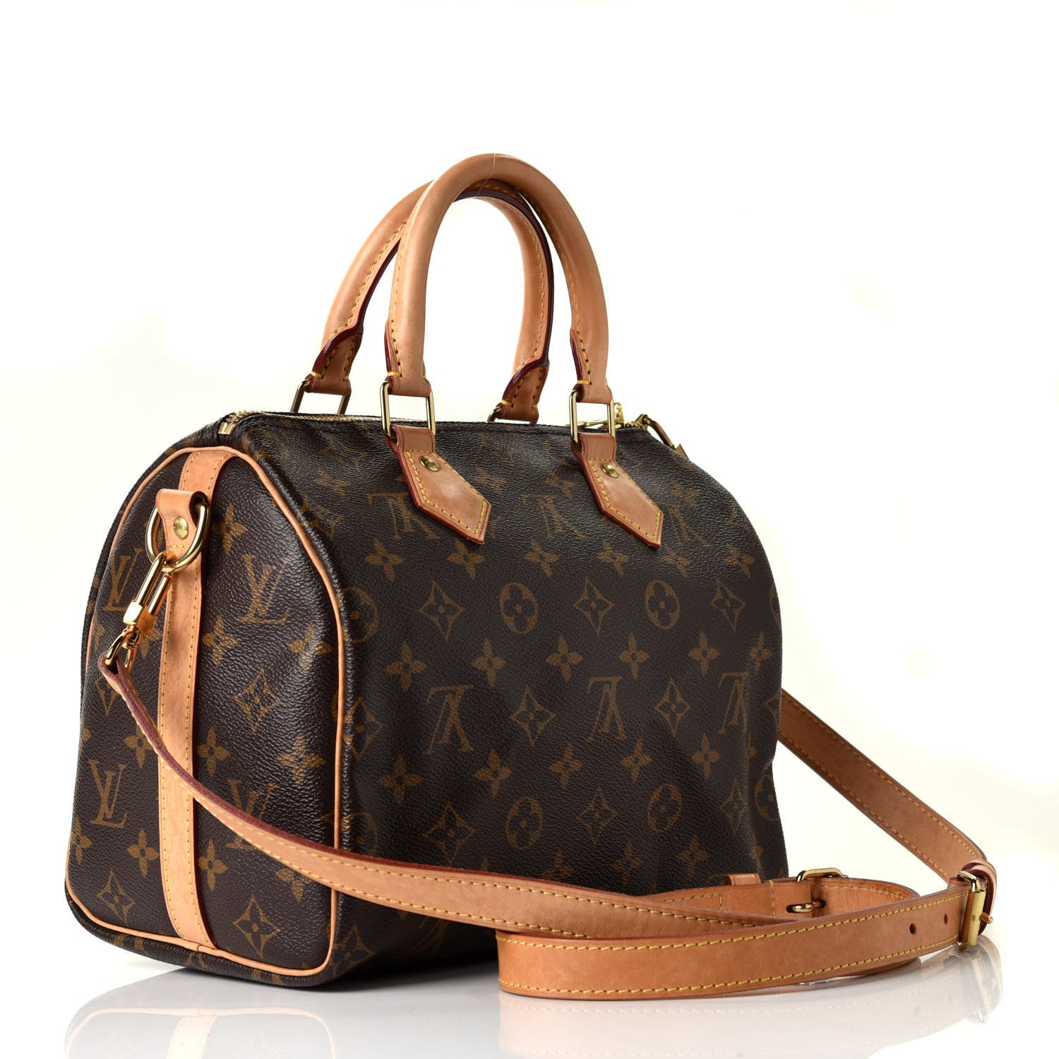 Louis Vuitton Monogram Speedy Bandouliere 25 4 of 18