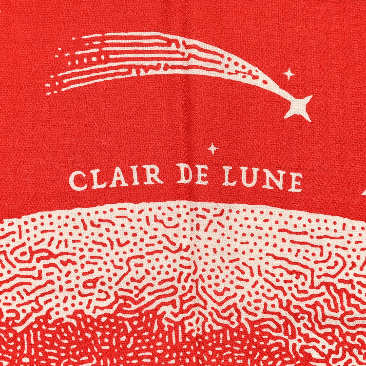 Silk Cashmere Clair De Lune Shawl 140 Rouge Naturel