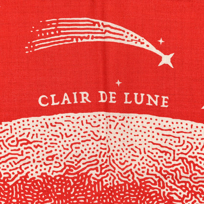 Hermes Silk Cashmere Clair De Lune Shawl 140 Rouge Naturel 4 of 4
