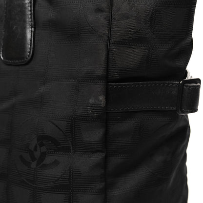 Chanel Nylon Medium Travel Tote Black 13 of 14