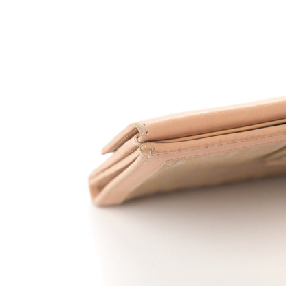 Fendi Zucchino Forever Continental Wallet Beige 14 of 15