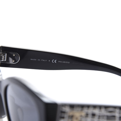 Chanel Acetate Polarized Pantos Sunglasses 5434 Black 5 of 9