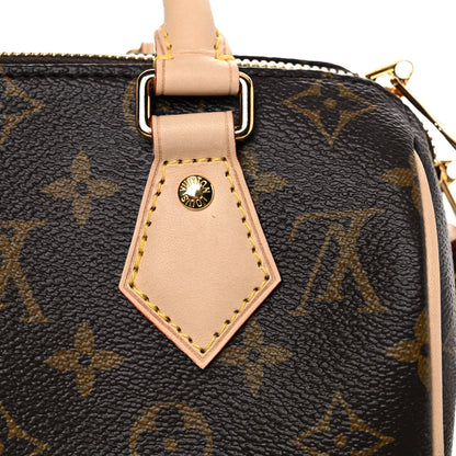 Louis Vuitton Monogram Speedy Bandouliere 20 Black 11 of 13