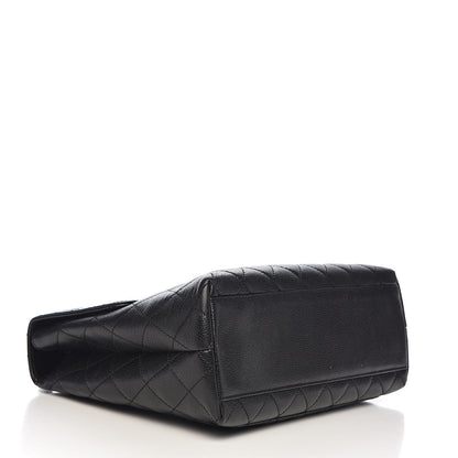 Chanel Caviar Quilted Jumbo Kelly Flap Black 1 of 18