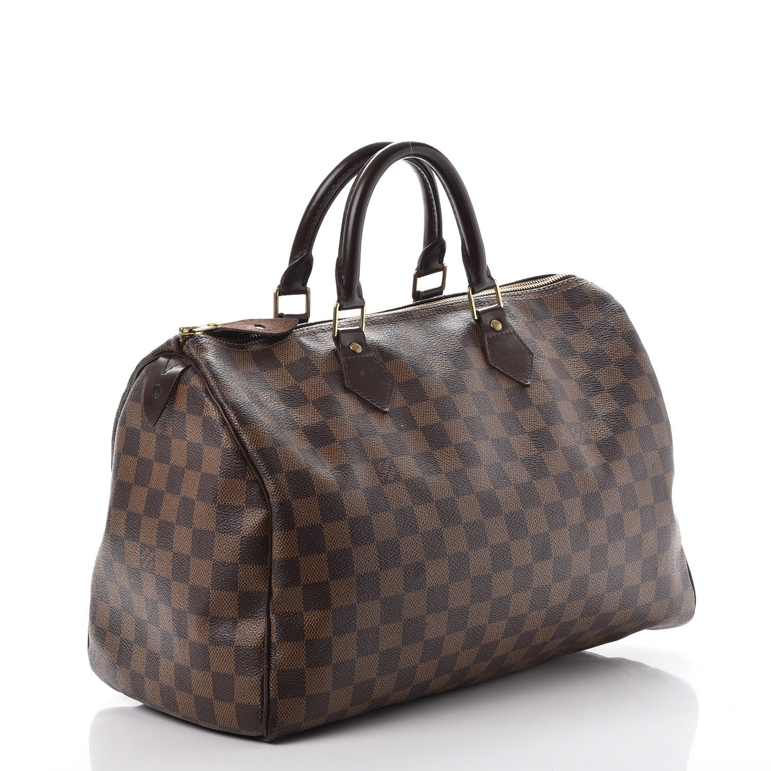 Louis Vuitton Damier Ebene Speedy 35 16 of 29