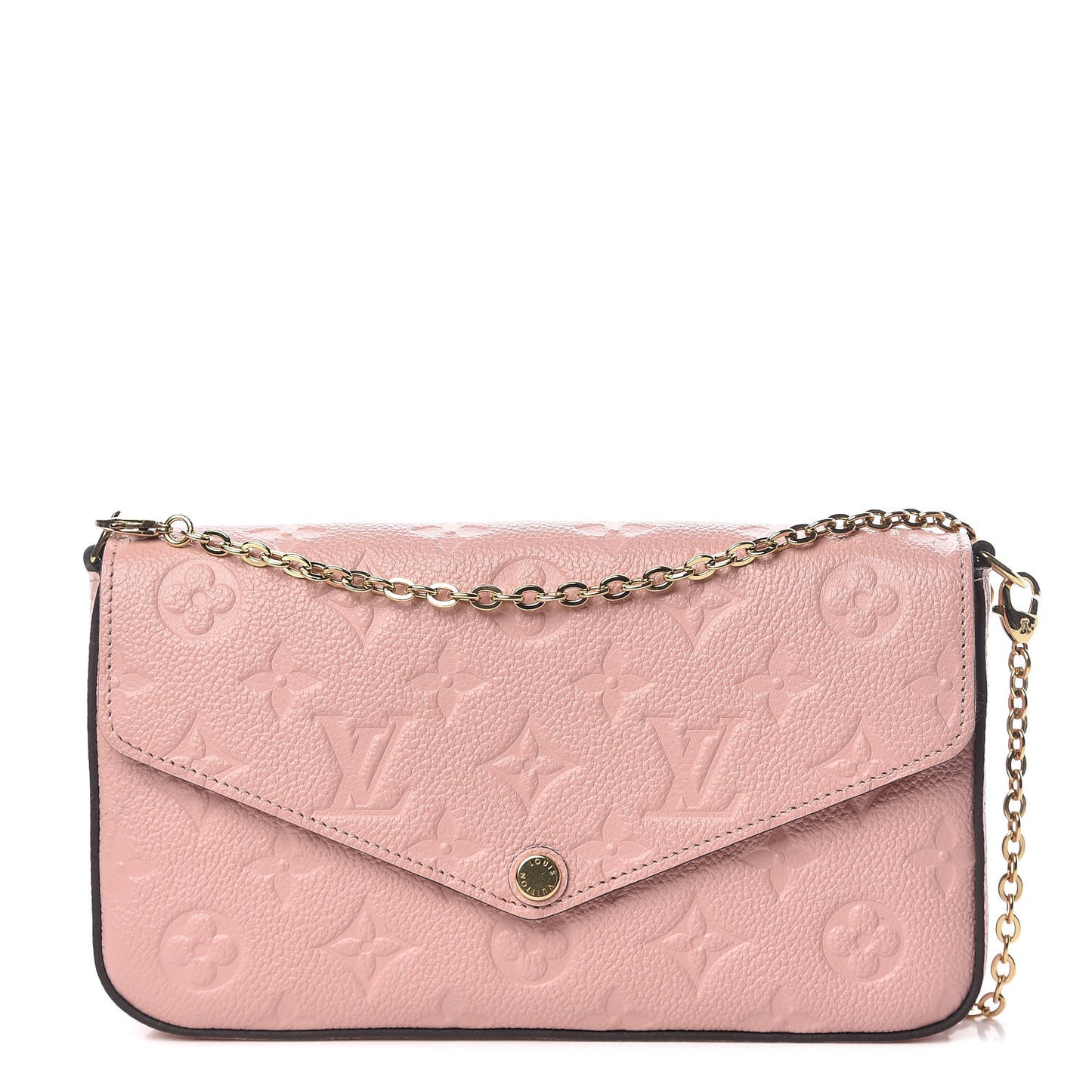 Empreinte Pochette Felicie Chain Wallet Rose Poudre