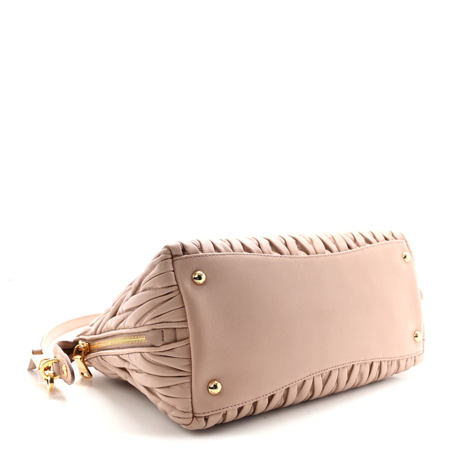 Miu Miu Nappa Matelasse Top Handle Cammeo 4 of 9