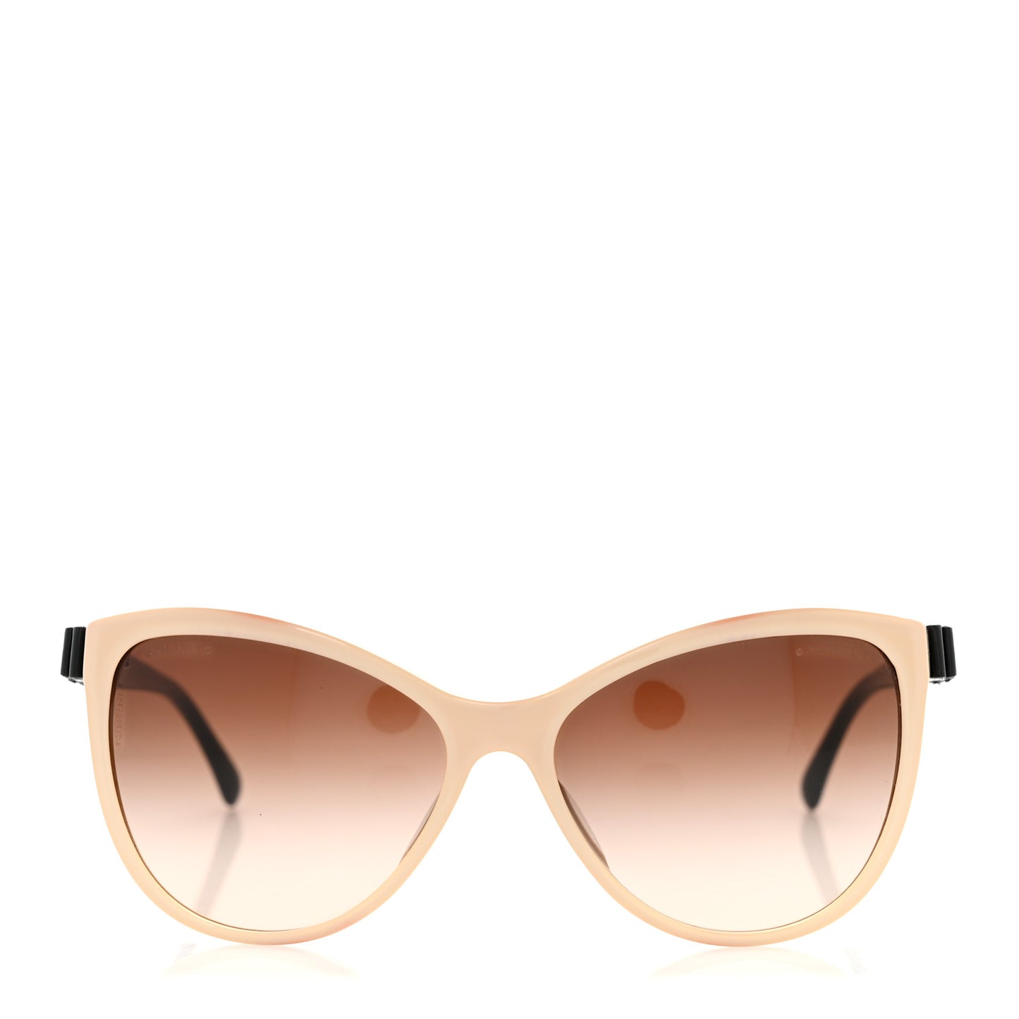 Butterfly Charms Sunglasses 5281-Q Beige Black