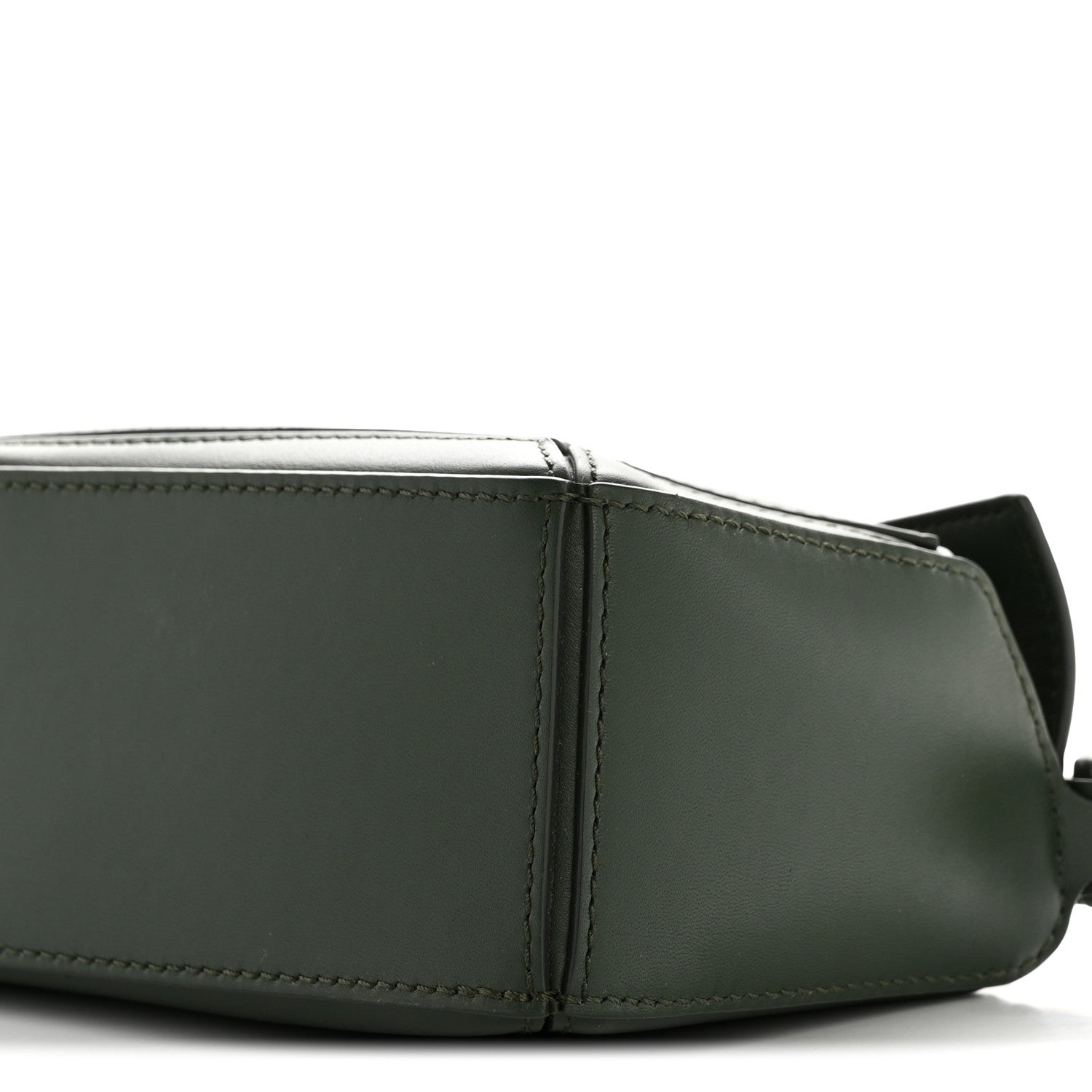 Loewe Satin Calfskin Mini Puzzle Bag Vintage Khaki 9 of 13