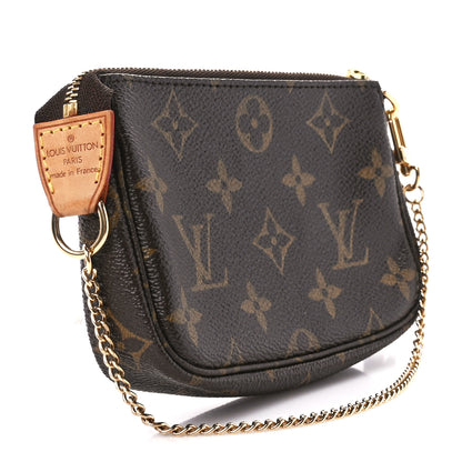 Louis Vuitton Monogram Complice Trunks and Bags Mini Pochette Accessories Beige 3 of 11