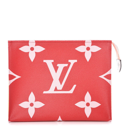 Louis Vuitton Monogram Giant Toiletry Pouch 26 Rouge 1 of 9