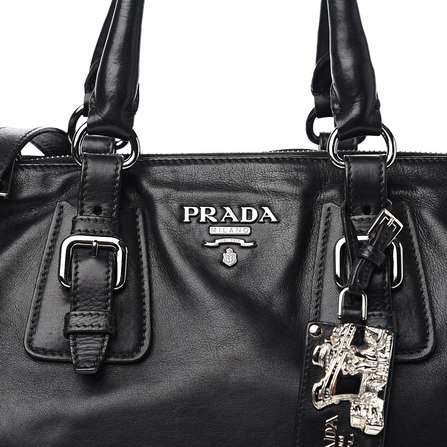 Vitello Shine Bauletto Black