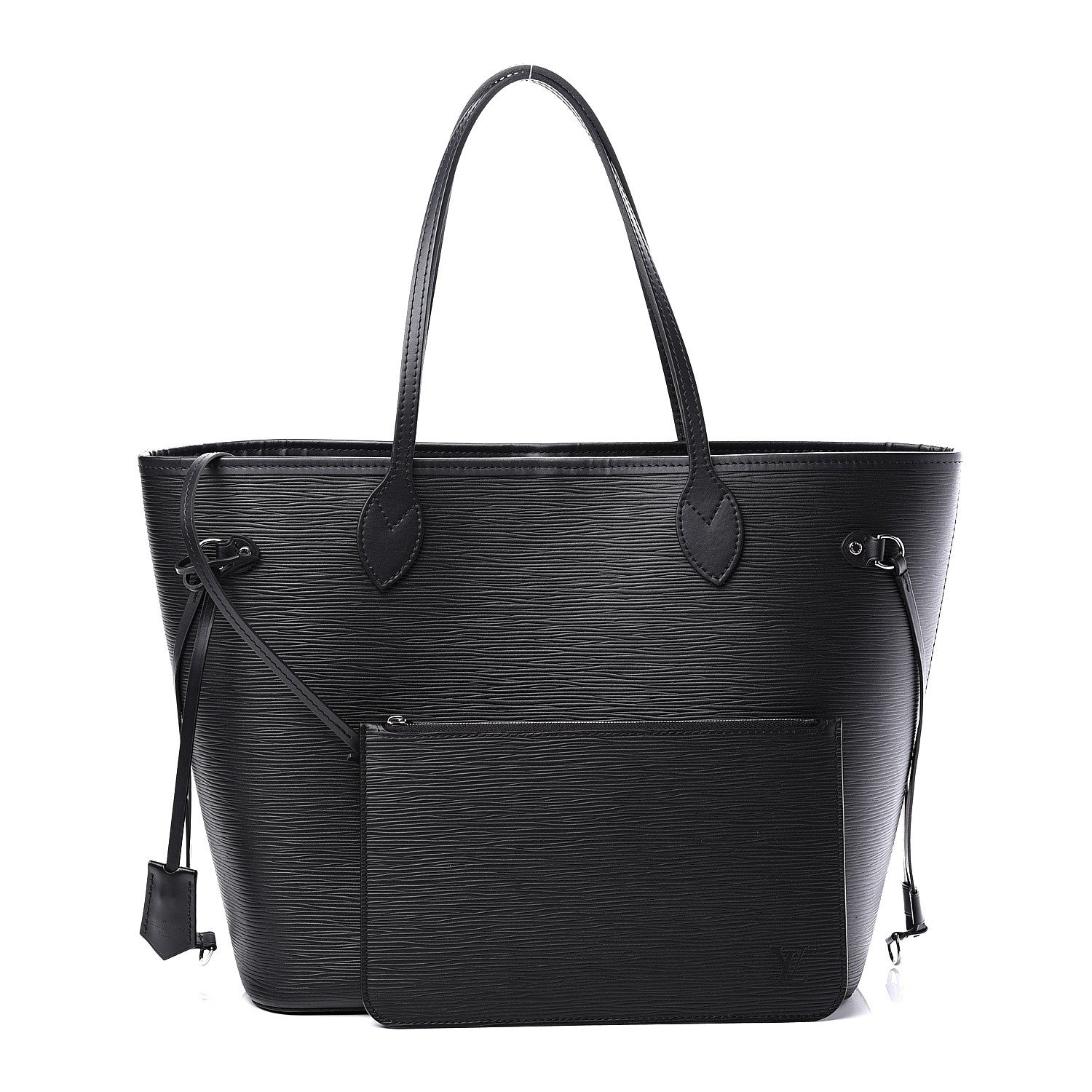 Louis Vuitton Epi Neverfull MM Black 2 of 10