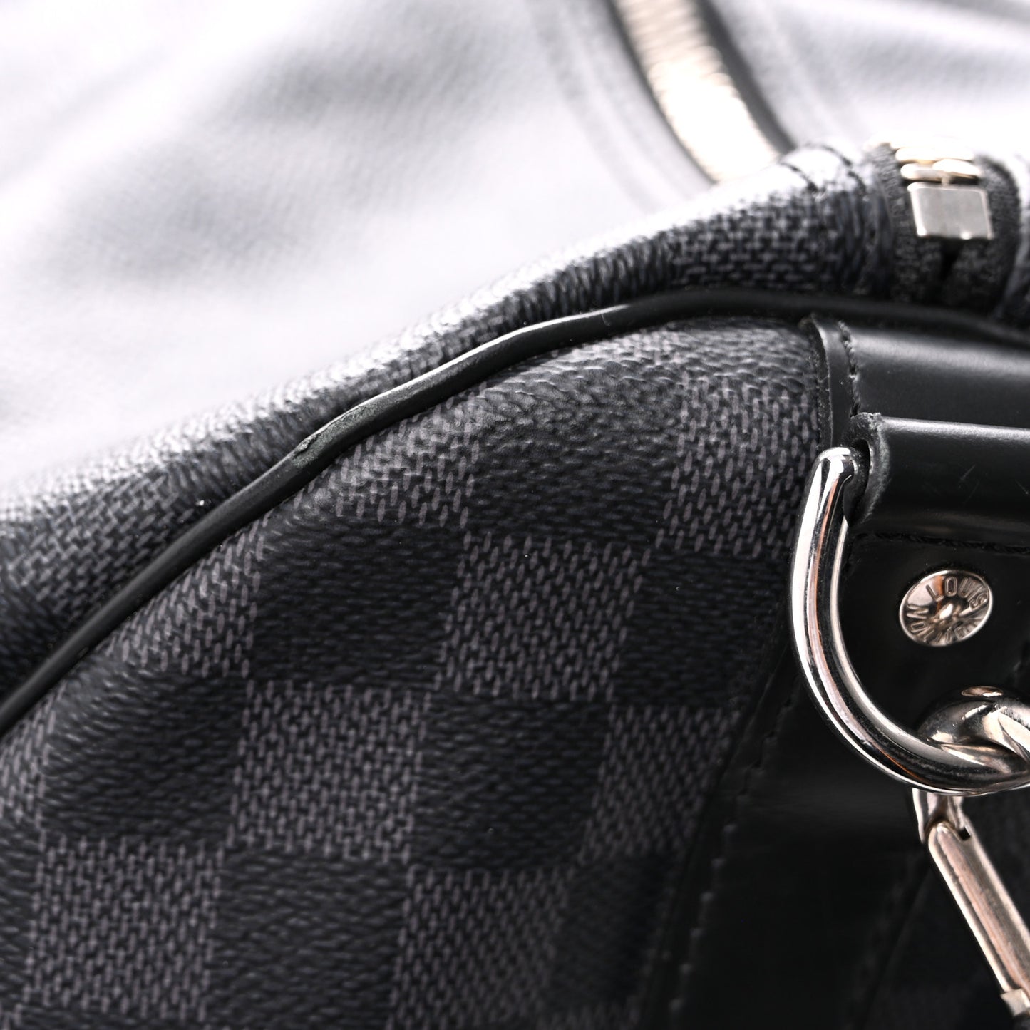 Damier Graphite Keepall Bandouliere 55