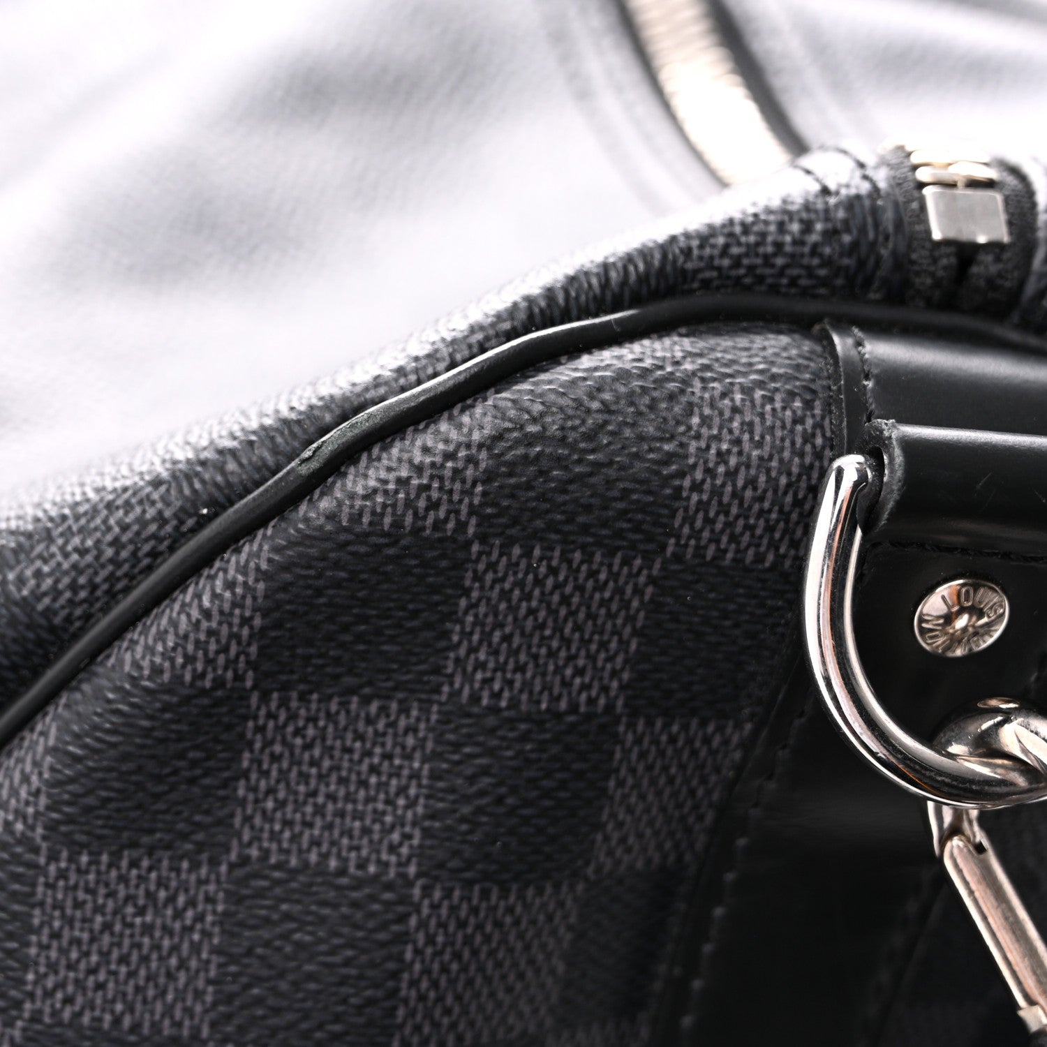Louis Vuitton Damier Graphite Keepall Bandouliere 55 12 of 12