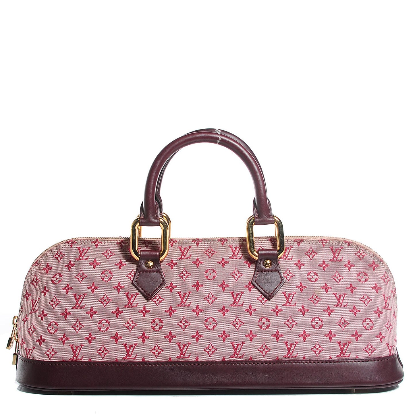 Mini Monogram Alma Long Cherry