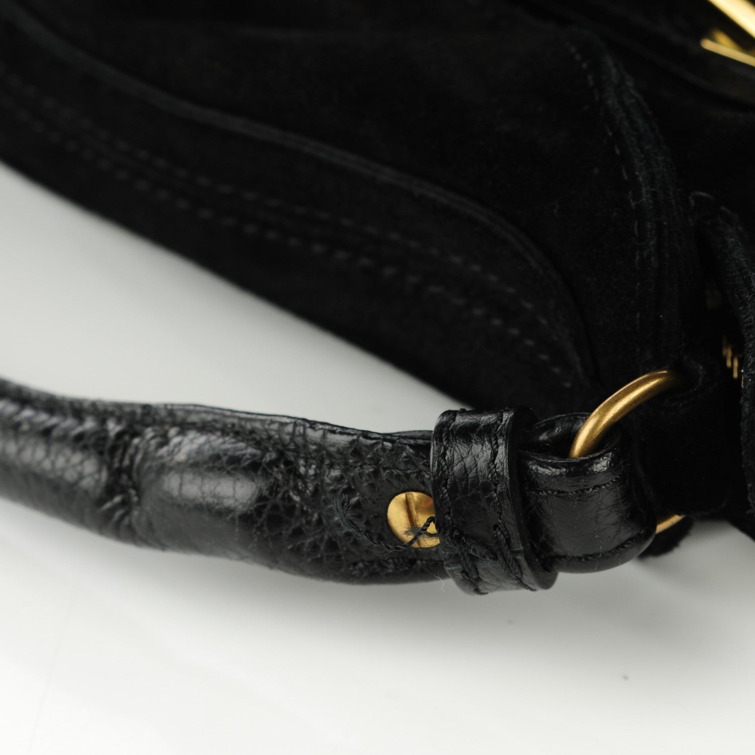 Chloe Suede Calfskin Medium Paraty Black 9 of 9