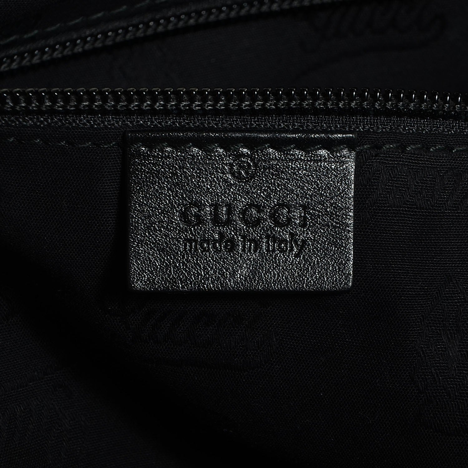 Gucci Imprime Monogram Web Carry On Duffle Bag Black 10 of 10