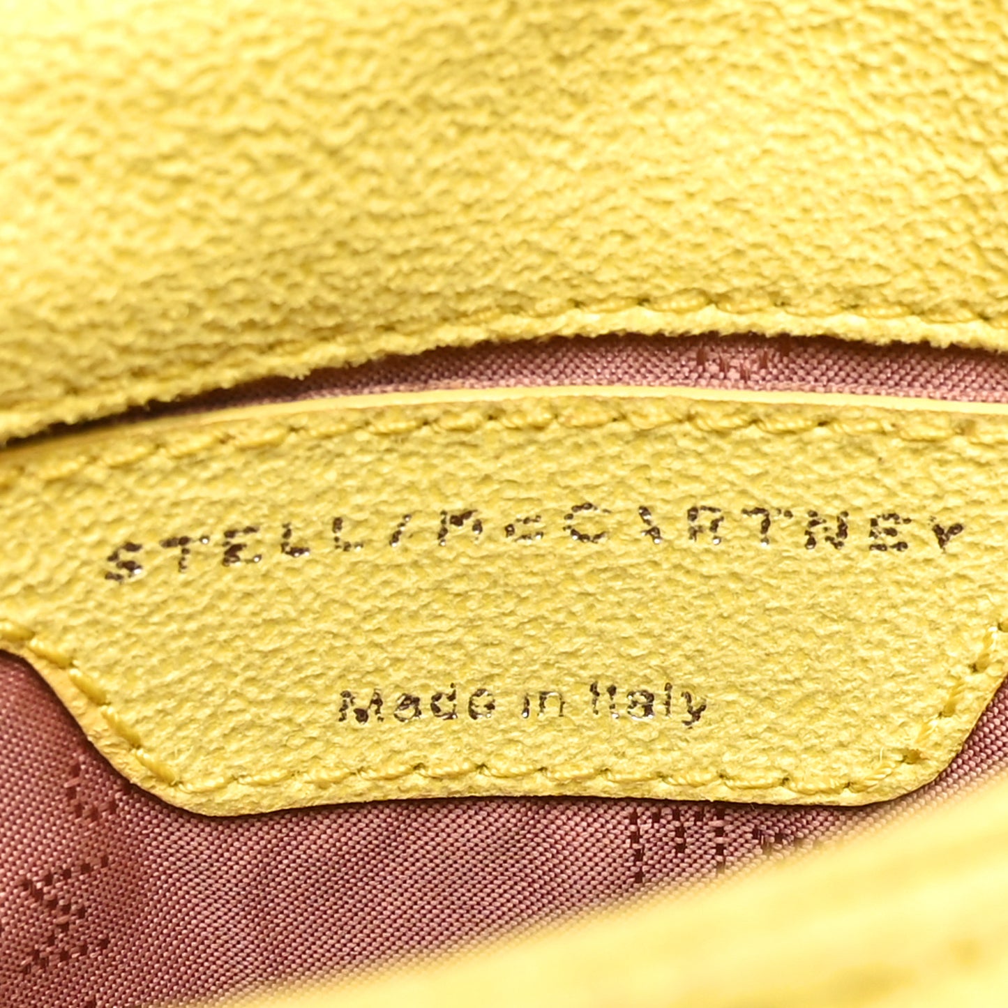 Shaggy Deer Quilted Mini Falabella Canary