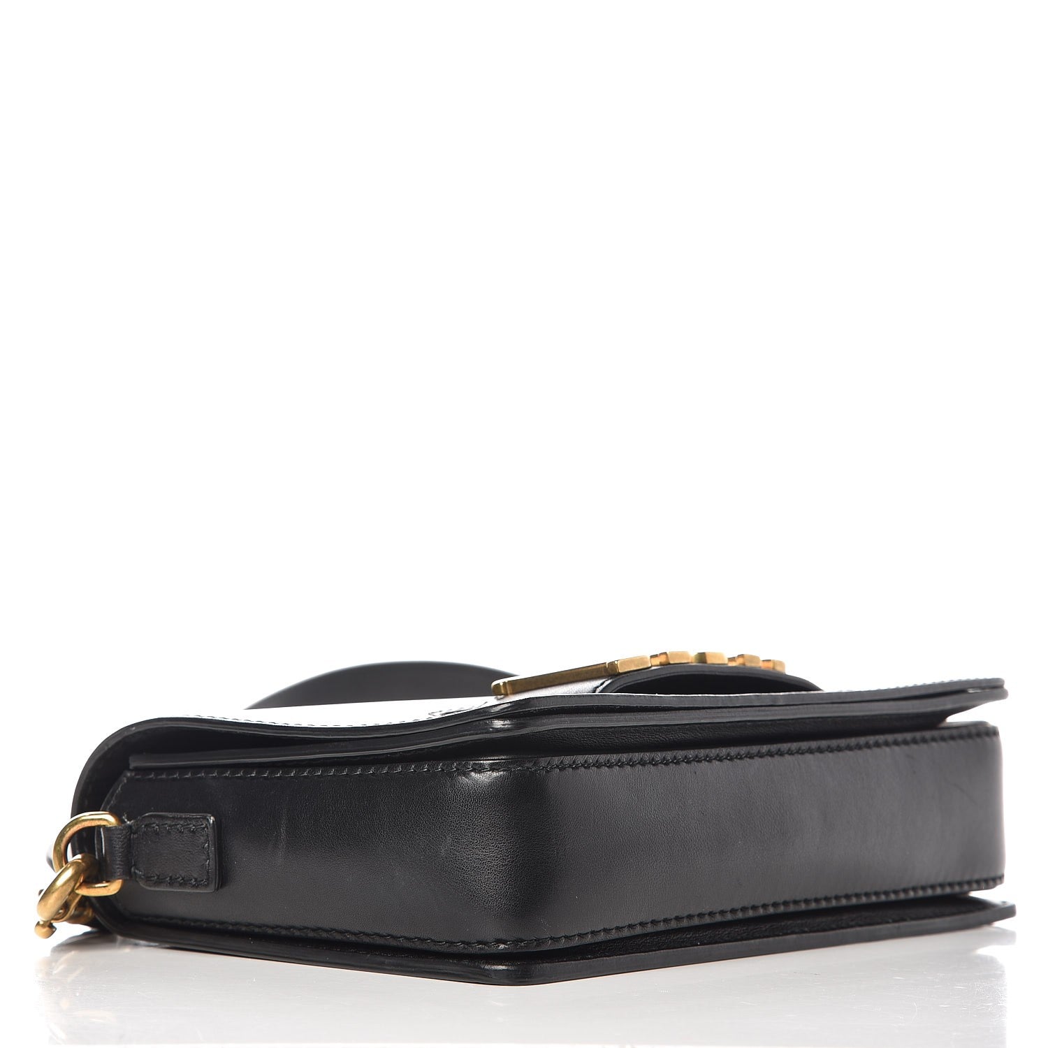 Christian Dior Smooth Calfskin Dio(r)evolution Flap Bag Black 4 of 7