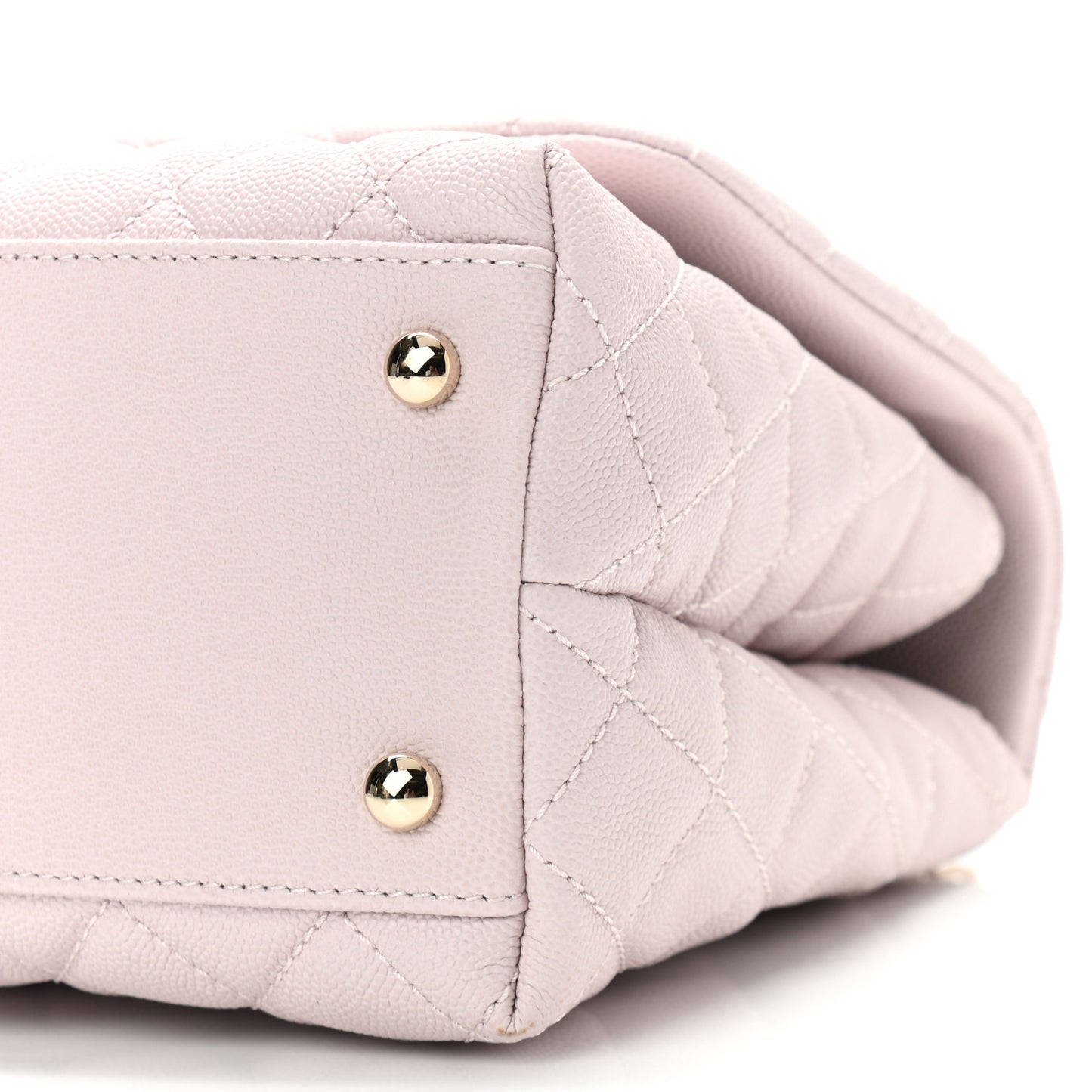 Caviar Quilted Small Coco Handle Flap Lilas Lilac