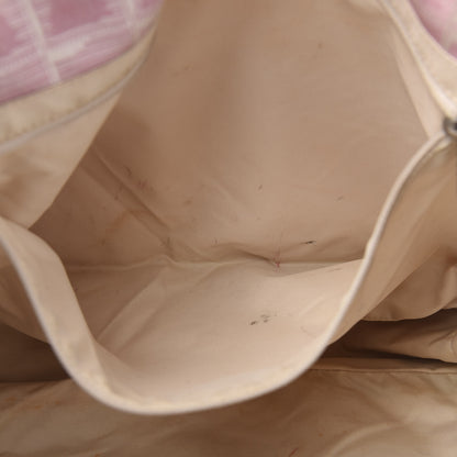 Chanel Nylon Travel Large Tote Pink 9 of 16