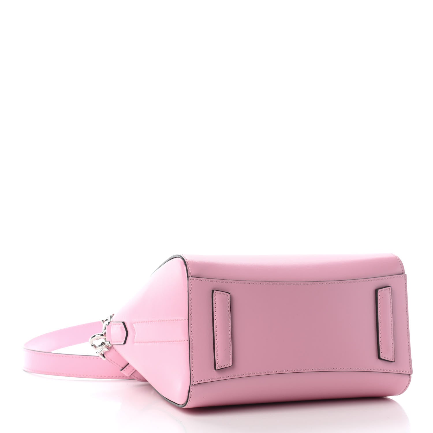 Givenchy Shiny Lord Calfskin Mini Antigona With Chain Baby Pink 4 of 9