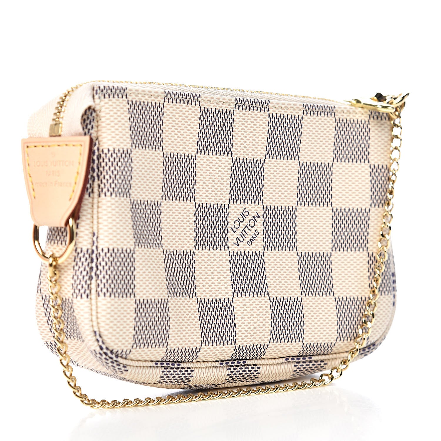 Louis Vuitton Damier Azur Mini Pochette Accessories 3 of 8