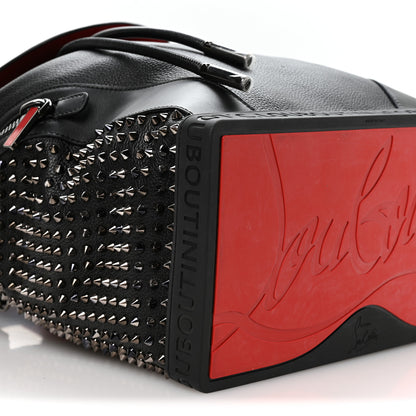 Christian Louboutin Calfskin Spiked Explorafunk Backpack Black 8 of 9